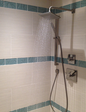 clearwater beach mast bathroom shower porcelain glass tile shower tile installation condo