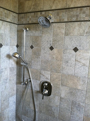 tarpon springs custom tile shower installation